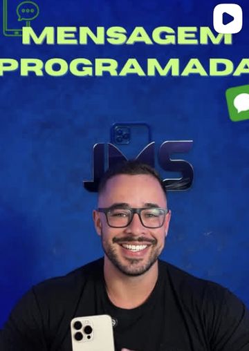 Mensagem programada no iPhone